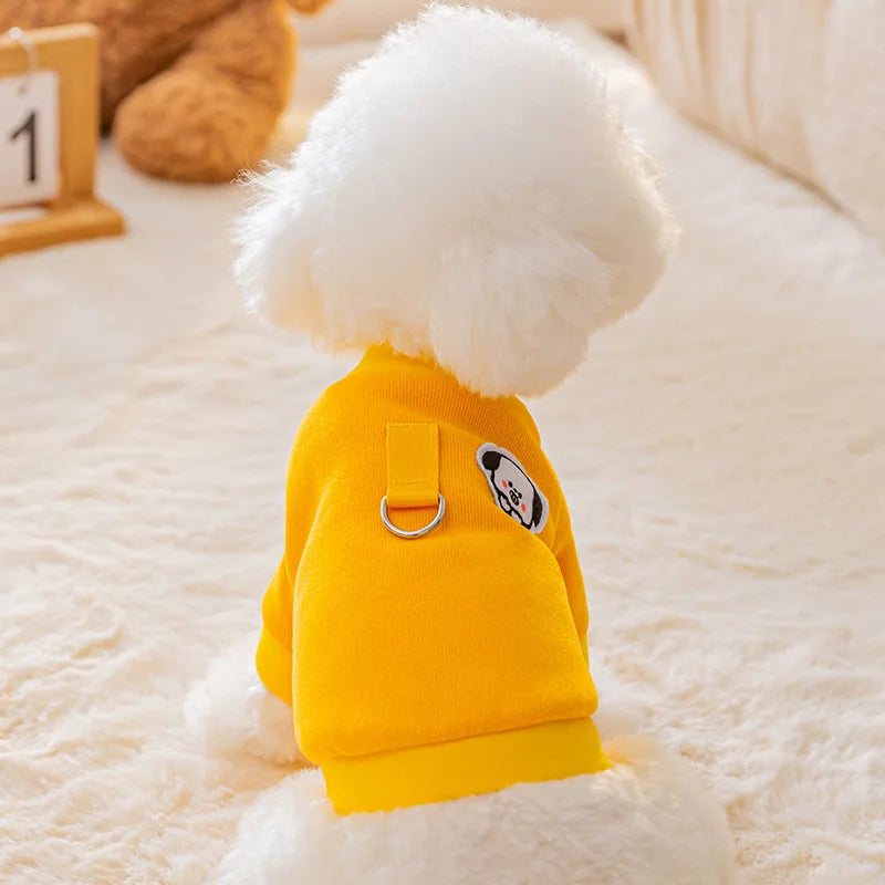 Cute Frog Hoodie for Small Dogs - Warm & Stylish Pet Outfit