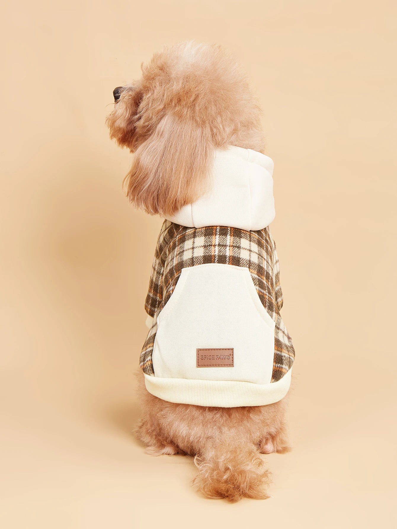 Plaid Button-Up Dog Jacket - Cozy & Stylish Pet Outerwear